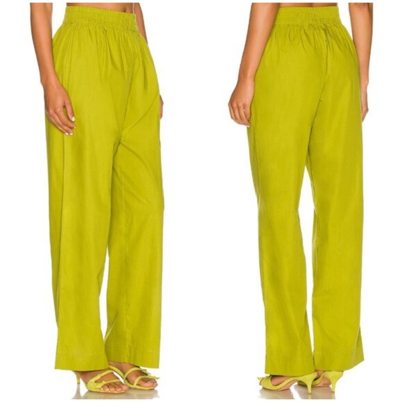 SWF Straight Leg Trouser Agave Green Pants - Picture 1 of 9